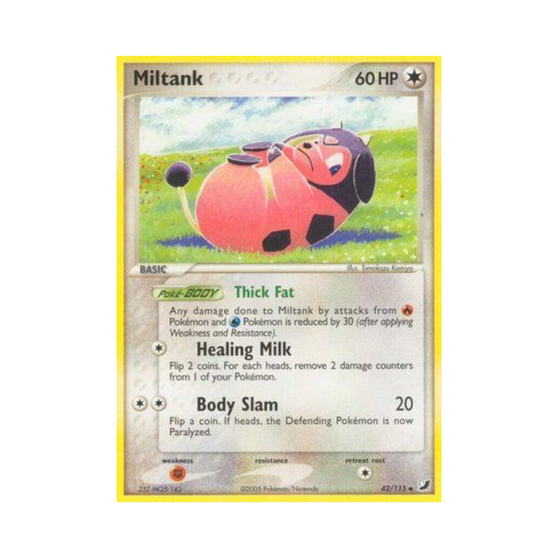포켓몬 TCG 밀탱크 U EX 언씬 포시스 (영문판)(Pokemon TCG Miltank U EX Unseen Forces (English Ver.)) - 1
