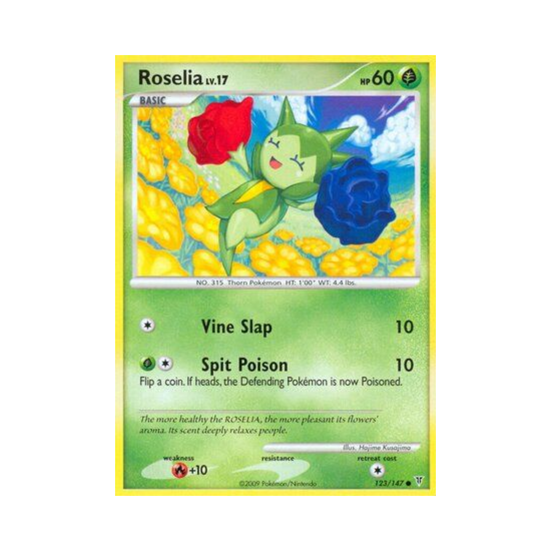 포켓몬 TCG 로젤리아 C 슈프림 빅터스 (영문판)(Pokemon TCG Roselia C Supreme Victors (English Ver.)) - 1