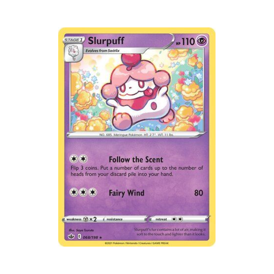 포켓몬 TCG 나루림 R 칠링 레인 (영문판)(Pokemon TCG Slurpuff R Chilling Reign (English Ver.)) - 1