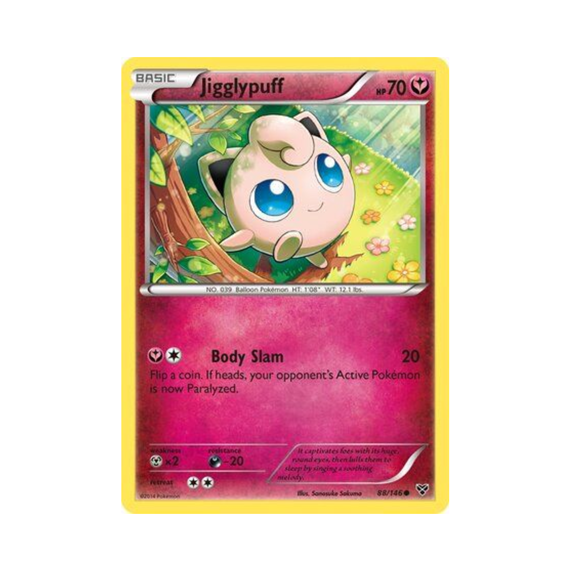 포켓몬 TCG 푸린 C XY (영문판)(Pokemon TCG Jigglypuff C XY (English Ver.)) - 1