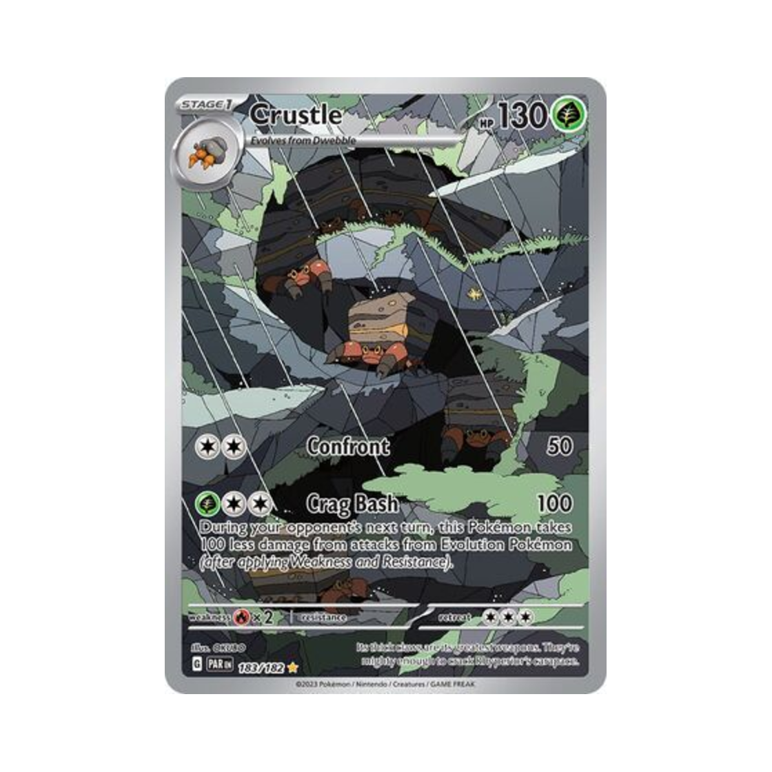 포켓몬 TCG 암팰리스 IR 파라독스 리프트 (영문판)(Pokemon TCG Crustle IR Paradox Rift (English Ver.))