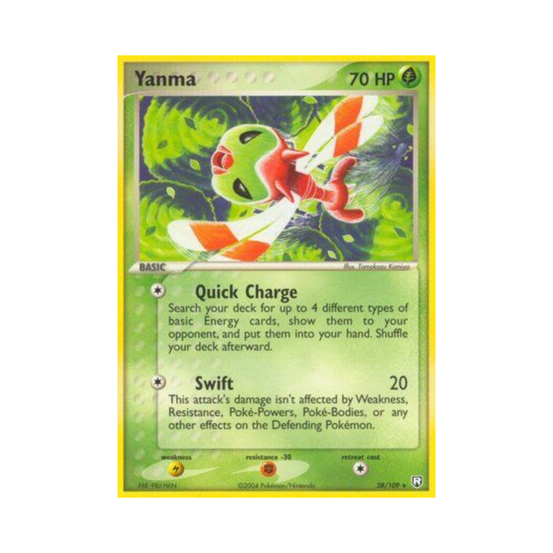포켓몬 TCG 왕자리 R EX 로켓단 리턴즈 (영문판)(Pokemon TCG Yanma R EX Team Rocket Returns (English Ver.)) - 1