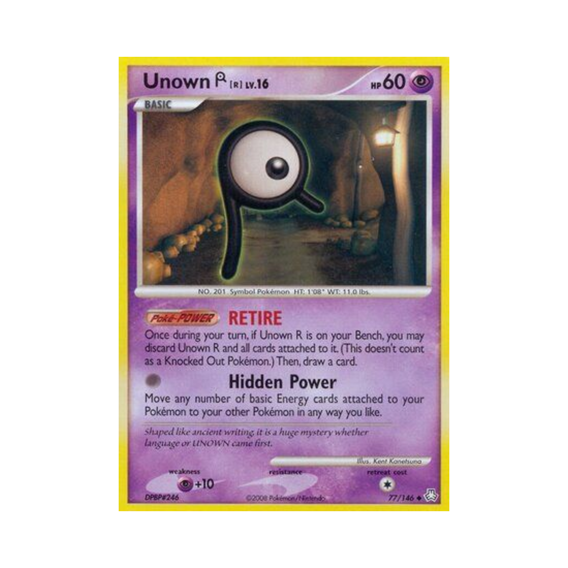 포켓몬 TCG 안농 R U 레전드 어웨이크드 (영문판)(Pokemon TCG Unown R U Legends Awakened (English Ver.)) - 1