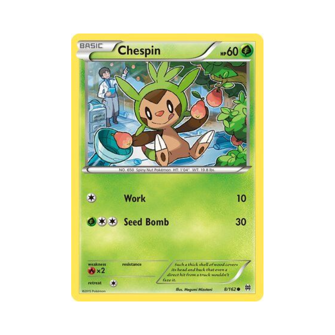 포켓몬 TCG 도치마론 C 브레이크스루 (영문판)(Pokemon TCG Chespin C BREAKthrough (English Ver.)) - 1