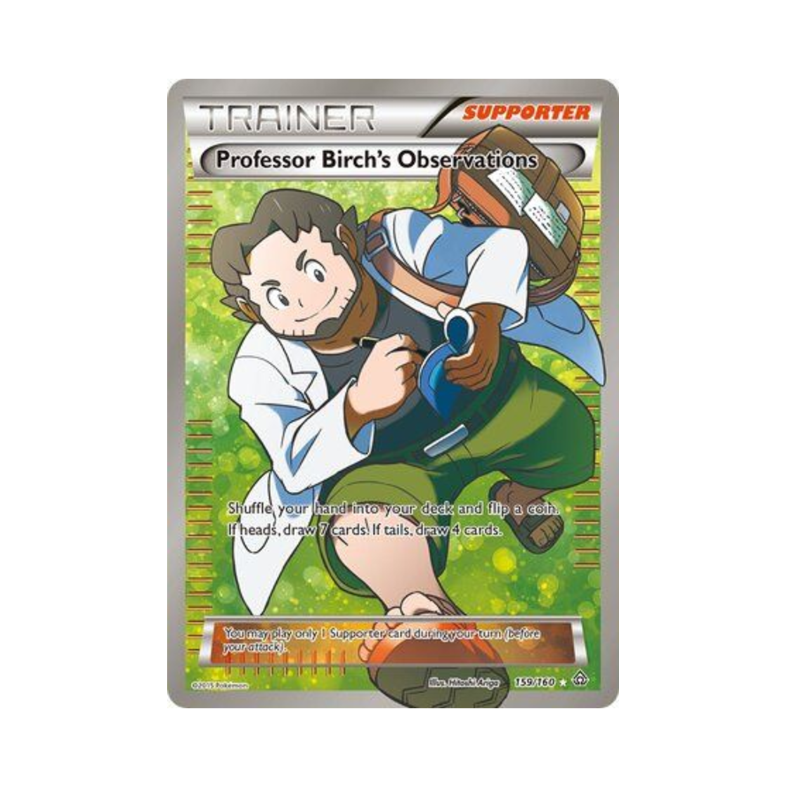 포켓몬 TCG 털보박사의 관찰 RU 프라이멀 크래시 (영문판)(Pokemon TCG Professor Birch's Observations RU Primal Clash (English Ver.)) - 1
