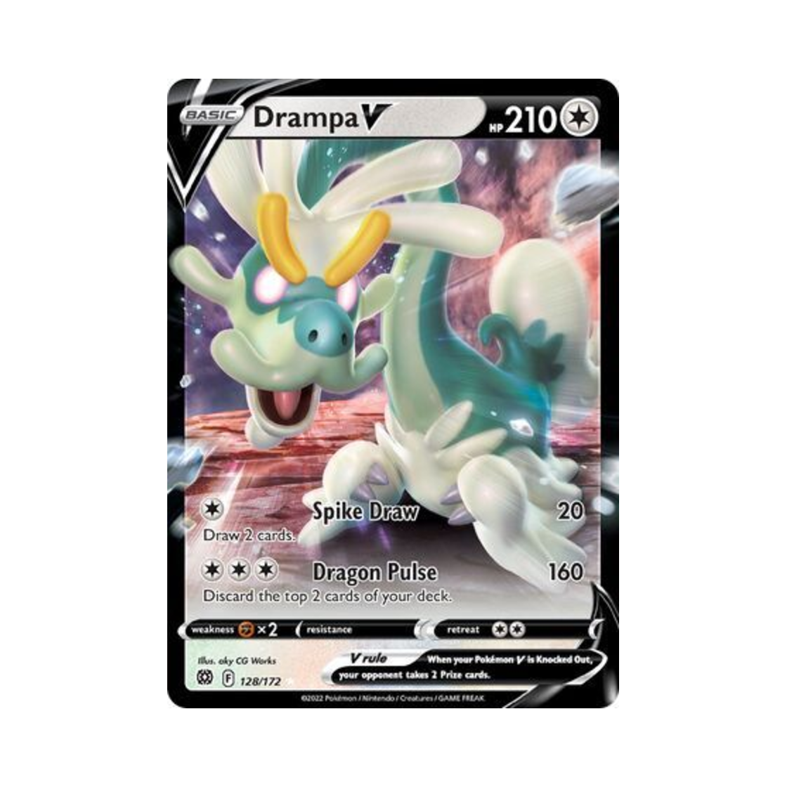 포켓몬 TCG 할비롱 V HRV 브릴리언트 스타즈 (영문판)(Pokemon TCG Drampa V HRV Brilliant Stars (English Ver.)) - 1