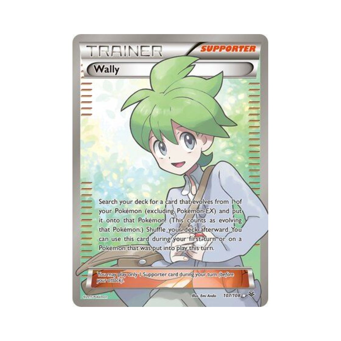 포켓몬 TCG 민진 RU 로어링 스카이즈 (영문판)(Pokemon TCG Wally RU Roaring Skies (English Ver.)) - 1