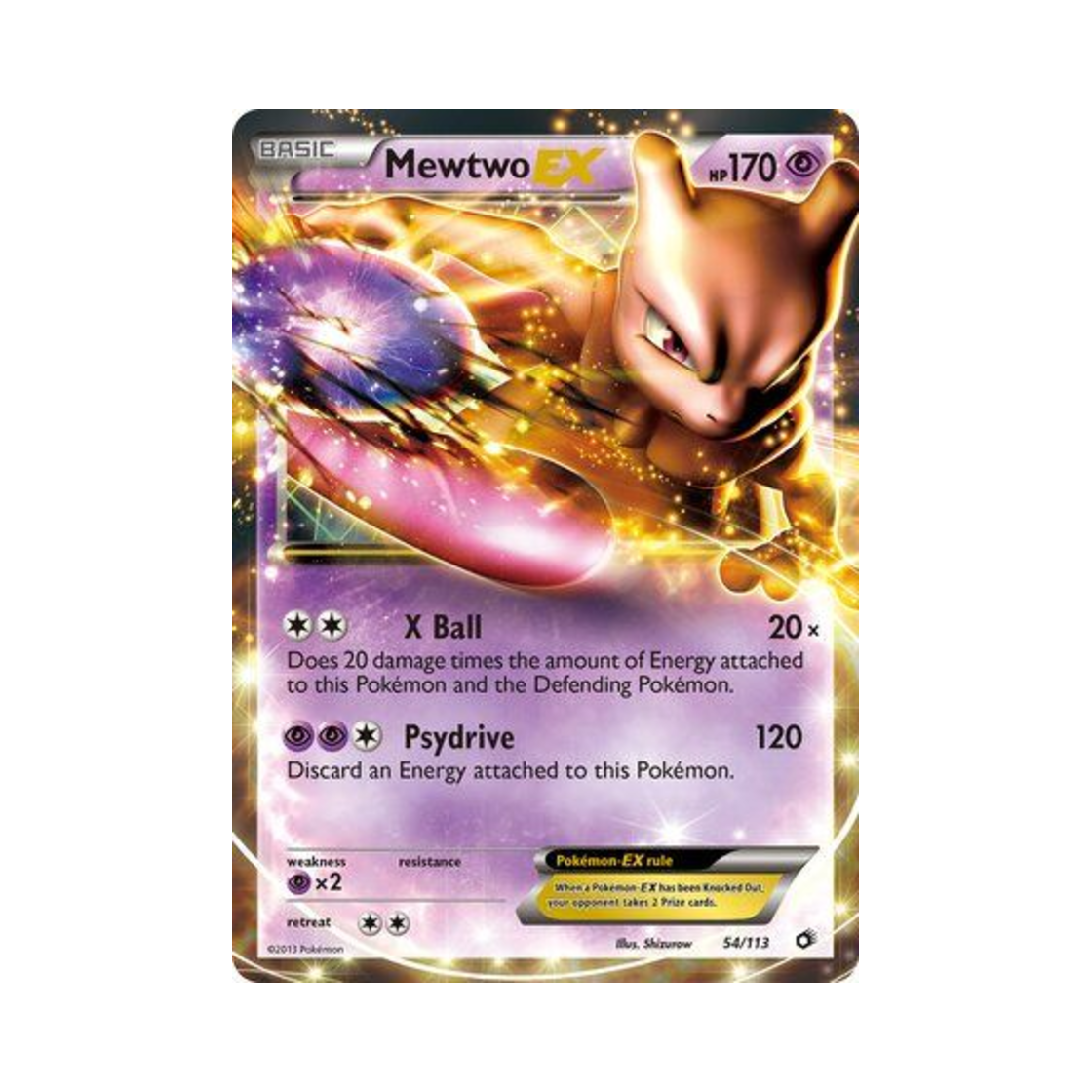 포켓몬 TCG 뮤츠 ex RHE 레전더리 트레져스 (영문판)(Pokemon TCG Mewtwo ex RHE Legendary Treasures (English Ver.)) - 1