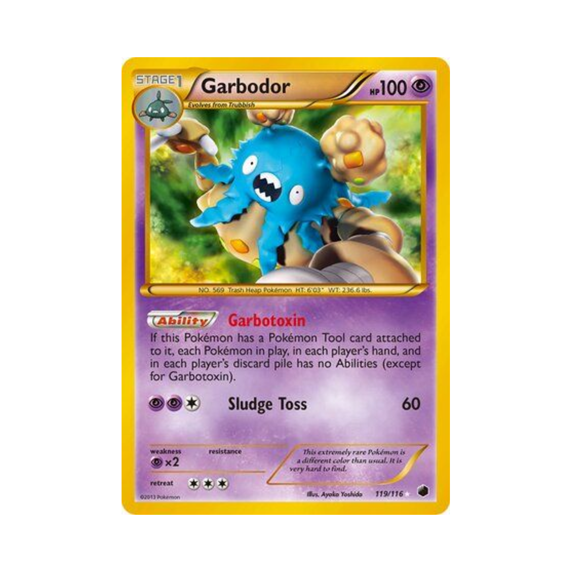 포켓몬 TCG 더스트나 RS 플라스마 프리즈 (영문판)(Pokemon TCG Garbodor RS Plasma Freeze (English Ver.))