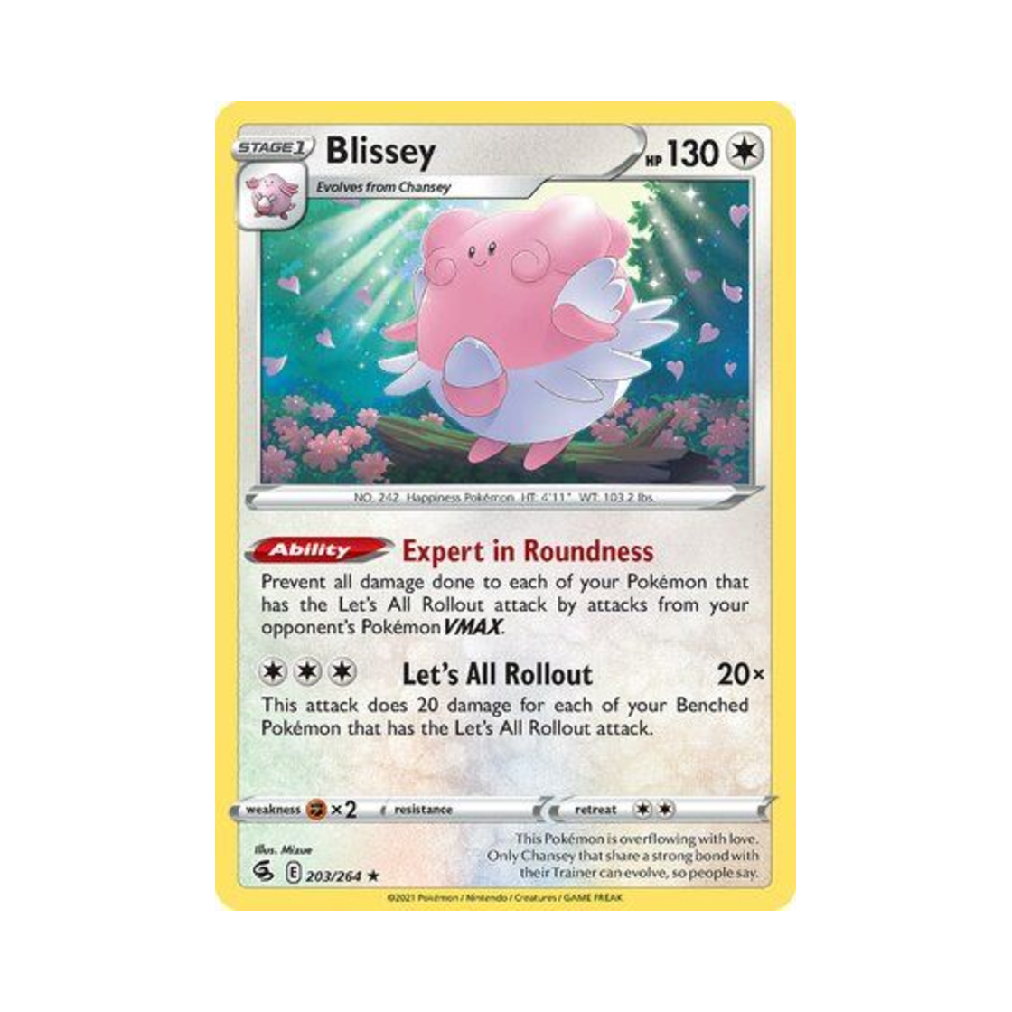 포켓몬 TCG 해피너스 R 퓨전 스트라이크 (영문판)(Pokemon TCG Blissey R Fusion Strike (English Ver.)) - 1