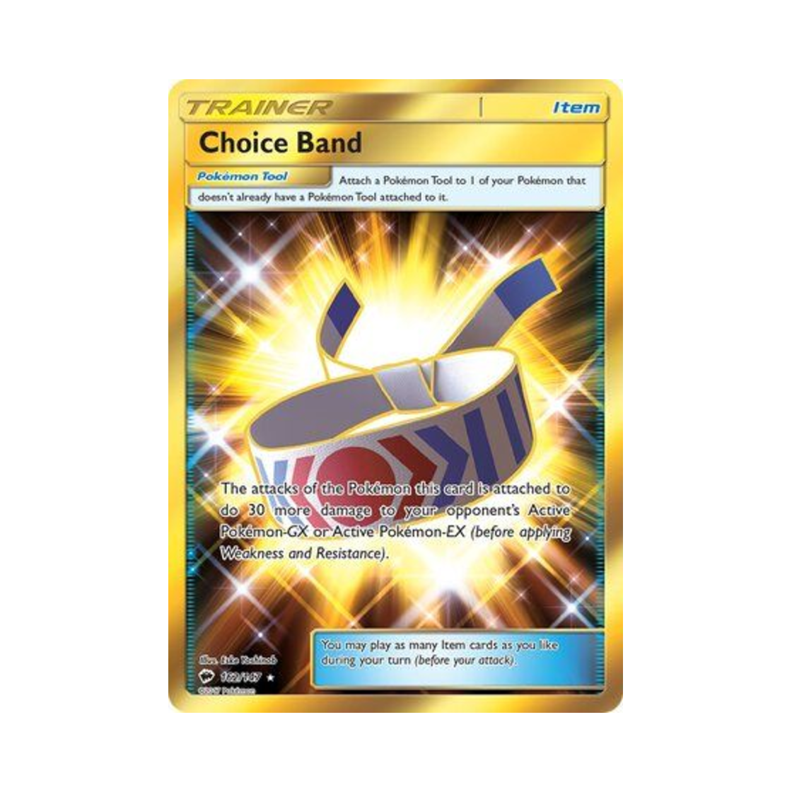 포켓몬 TCG 구애머리띠 RS 버닝 쉐도우 (영문판)(Pokemon TCG Choice Band RS Burning Shadows (English Ver.)) - 1