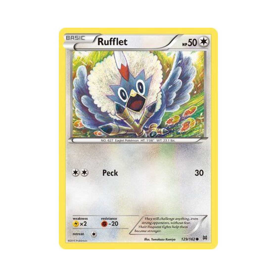 포켓몬 TCG 수리둥보 C 브레이크스루 (영문판)(Pokemon TCG Rufflet C BREAKthrough (English Ver.)) - 1