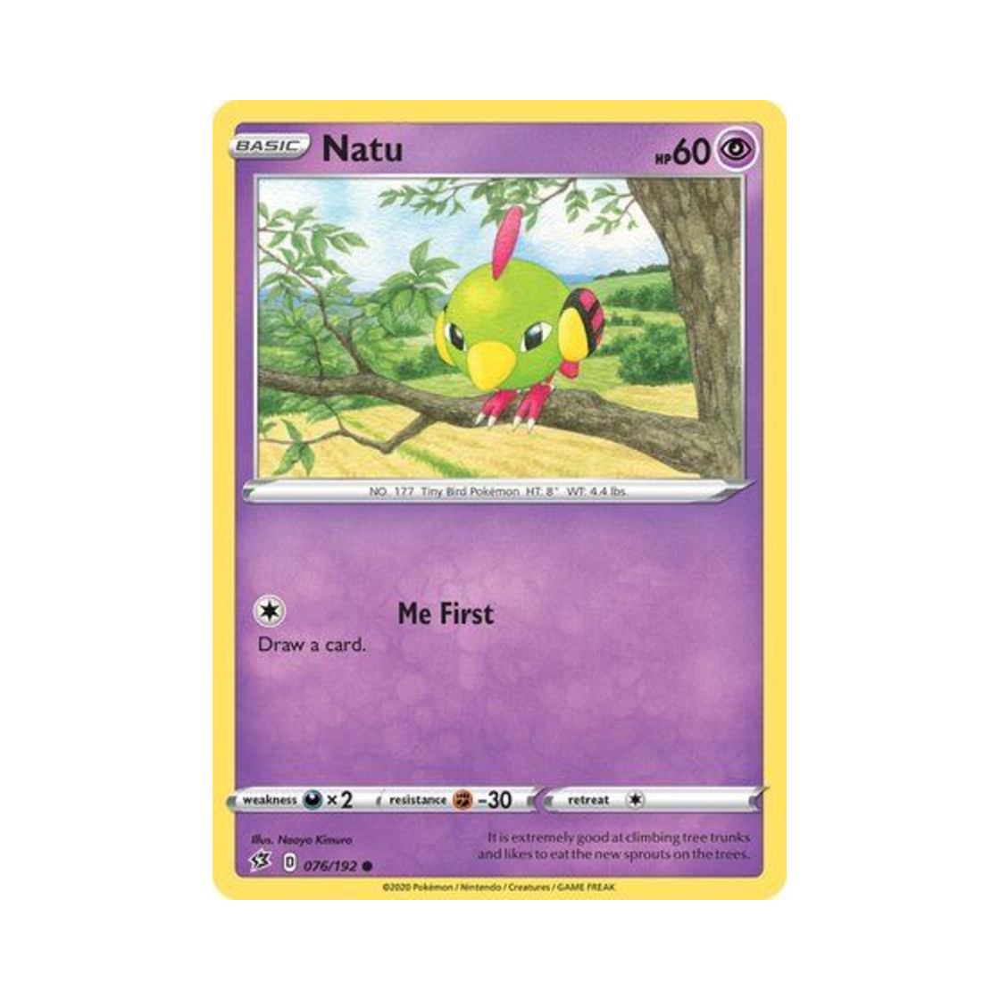 포켓몬 TCG 네이티 C 레벌 크래시 (영문판)(Pokemon TCG Natu C Rebel Clash (English Ver.)) - 1