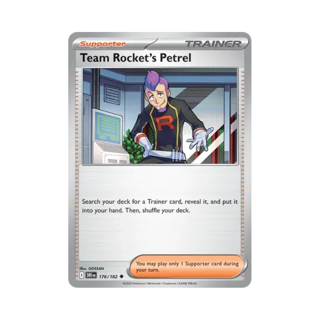 포켓몬 TCG 로켓단의 람다 U 데스티니드 라이벌스 (영문판)(Pokemon TCG Team Rocket's Petrel U Destined Rivals (English Ver.)) - 1
