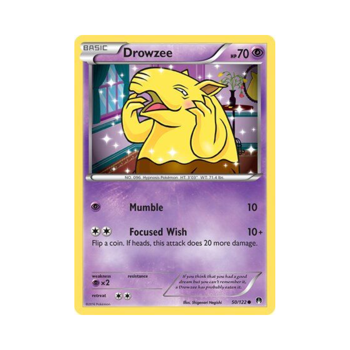 포켓몬 TCG 슬리프 C 브레이크포인트 (영문판)(Pokemon TCG Drowzee C BREAKpoint (English Ver.)) - 1