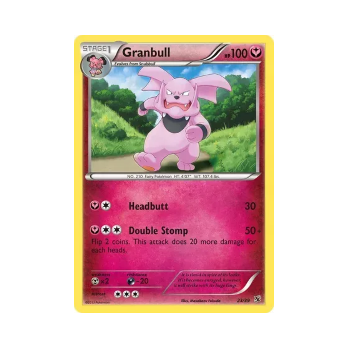 포켓몬 TCG 그랑블루 칼로스 스타터 세트 (영문판)(Pokemon TCG Granbull Kalos Starter Set (English Ver.)) - 1