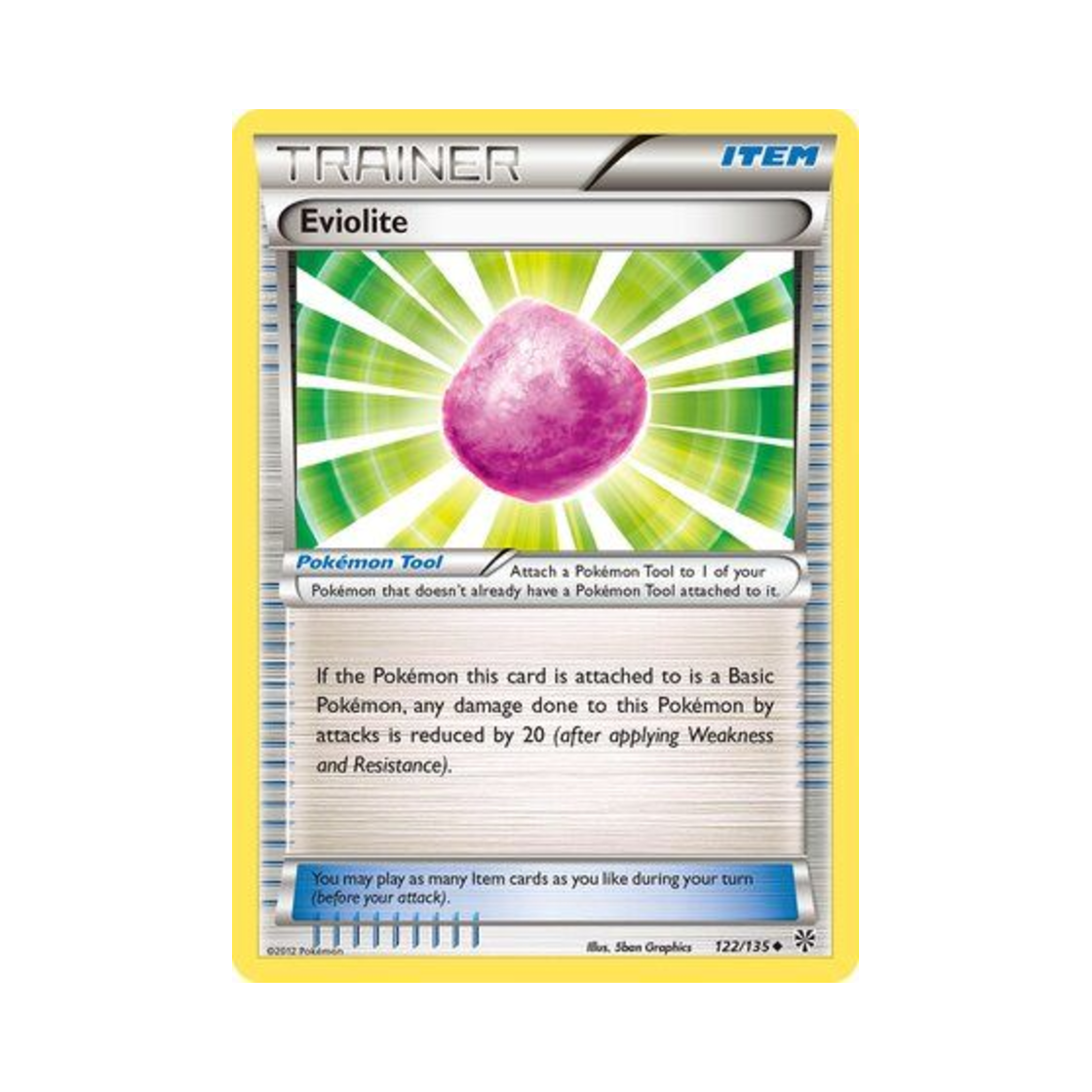 포켓몬 TCG 진화의휘석 U 플라스마 스톰 (영문판)(Pokemon TCG Eviolite U Plasma Storm (English Ver.)) - 1