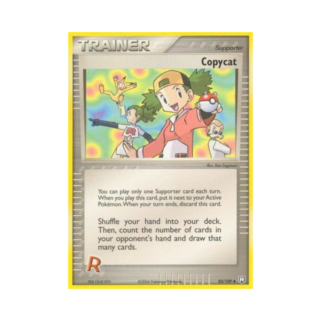 포켓몬 TCG 흉내내기 아가씨 U EX 로켓단 리턴즈 (영문판)(Pokemon TCG Copycat U EX Team Rocket Returns (English Ver.))