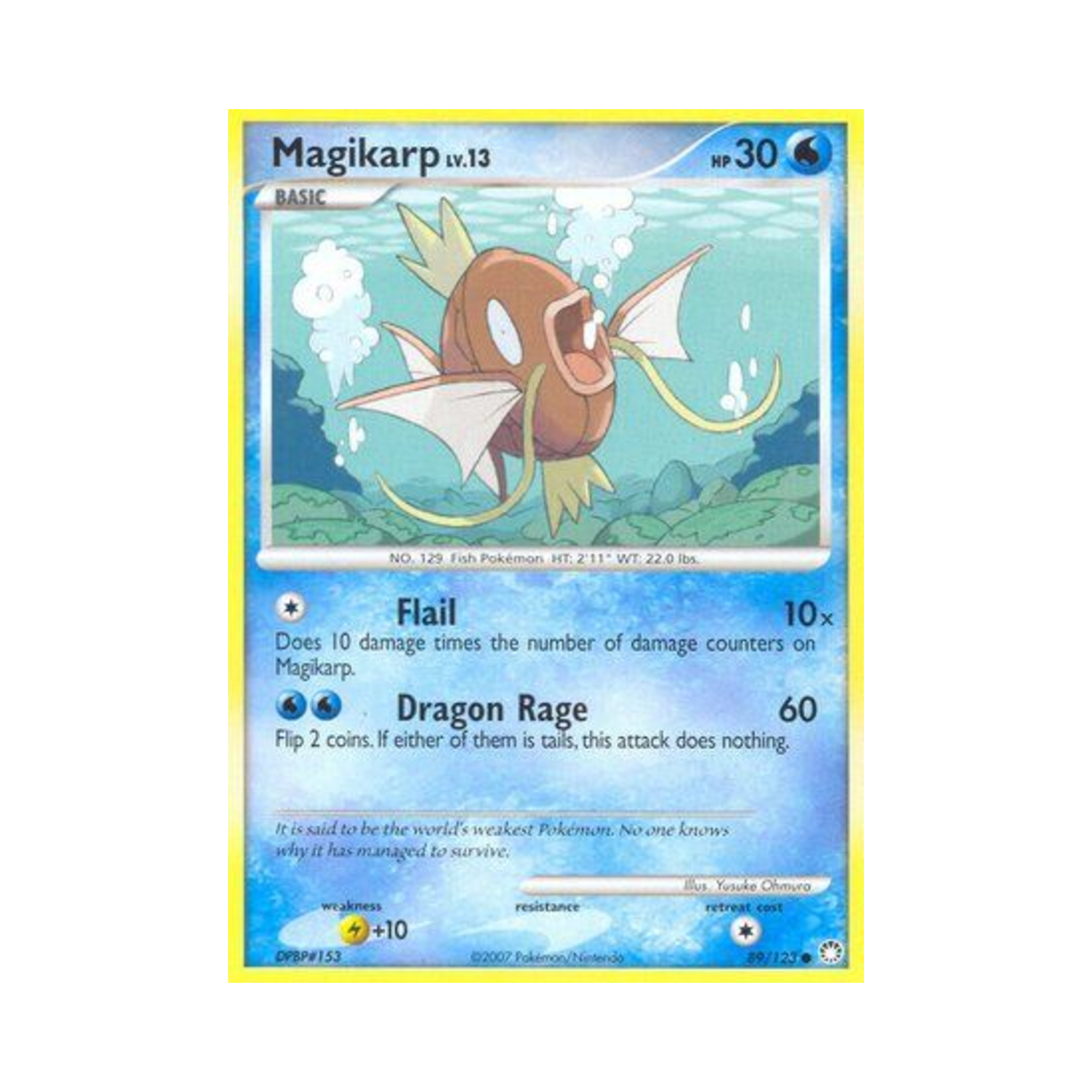 포켓몬 TCG 잉어킹 C 미스터리어스 트레져스 (영문판)(Pokemon TCG Magikarp C Mysterious Treasures (English Ver.)) - 1