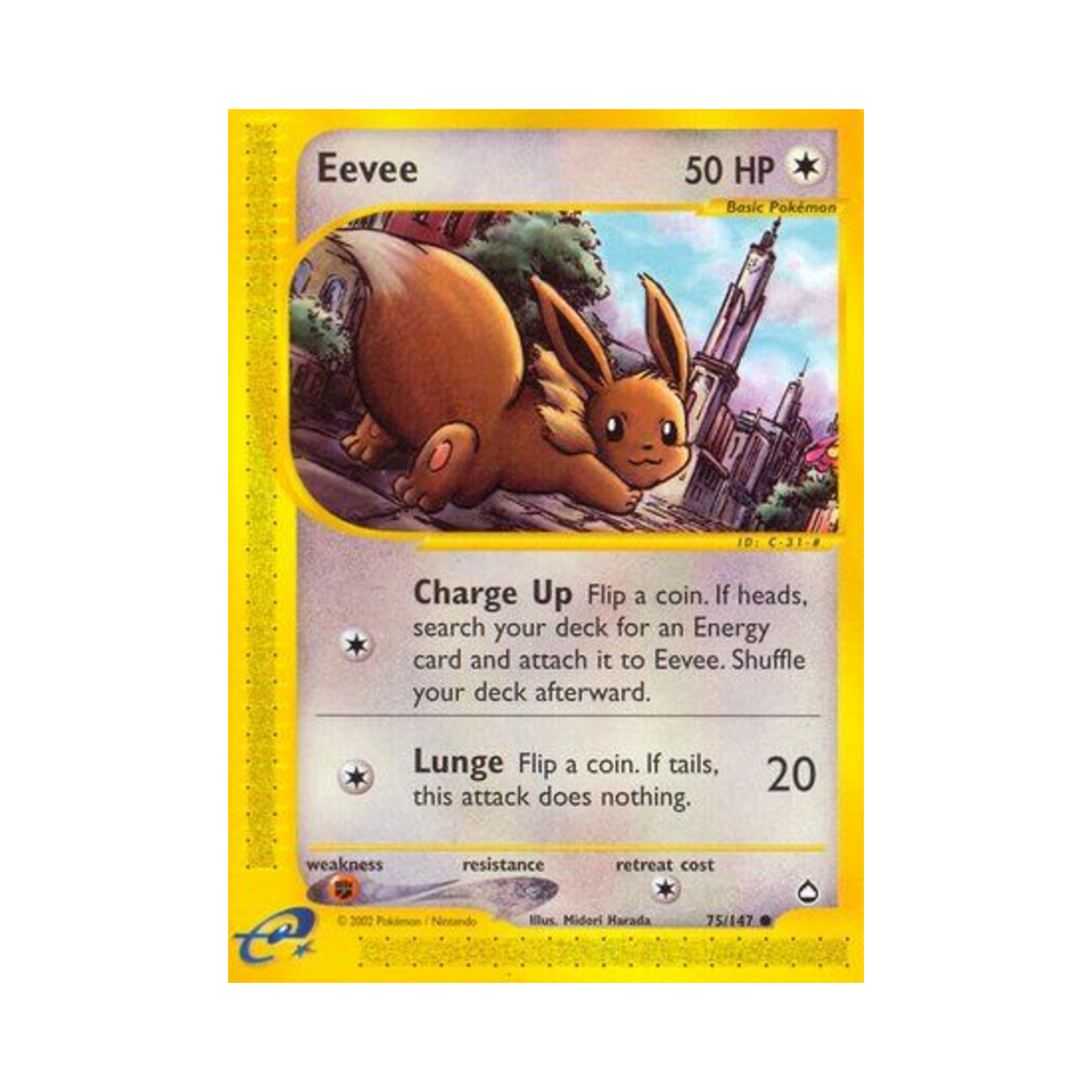 포켓몬 TCG 이브이 C 아쿠아폴리스 (영문판)(Pokemon TCG Eevee C Aquapolis (English Ver.)) - 1