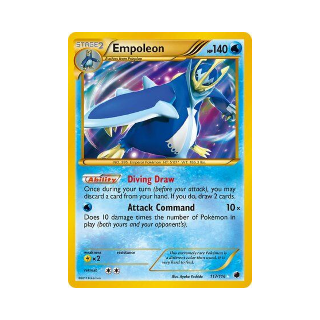 포켓몬 TCG 엠페르트 RS 플라스마 프리즈 (영문판)(Pokemon TCG Empoleon RS Plasma Freeze (English Ver.)) - 1