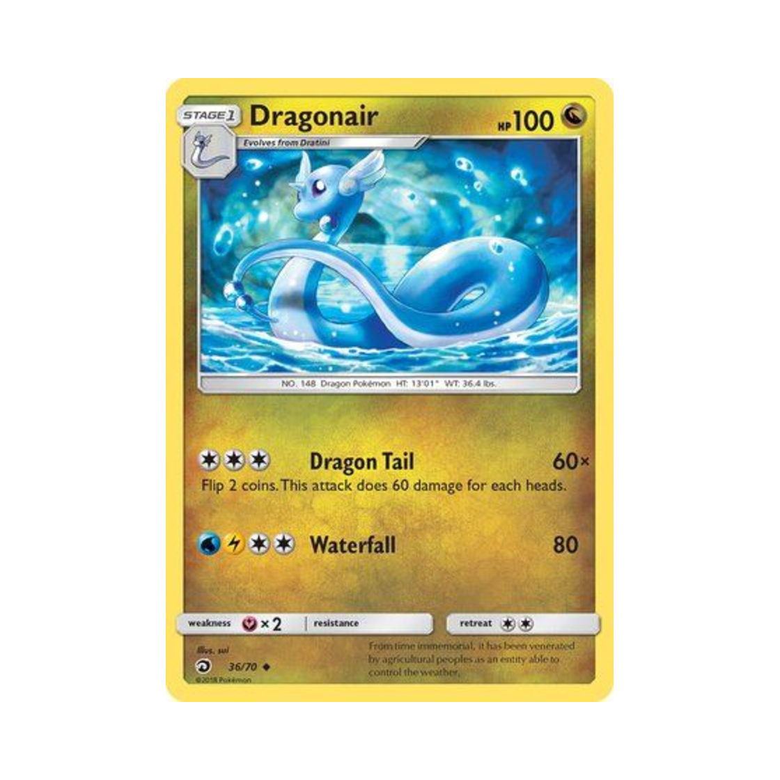 포켓몬 TCG 신뇽 U 드래곤 마제스티 (영문판)(Pokemon TCG Dragonair U Dragon Majesty (English Ver.)) - 1