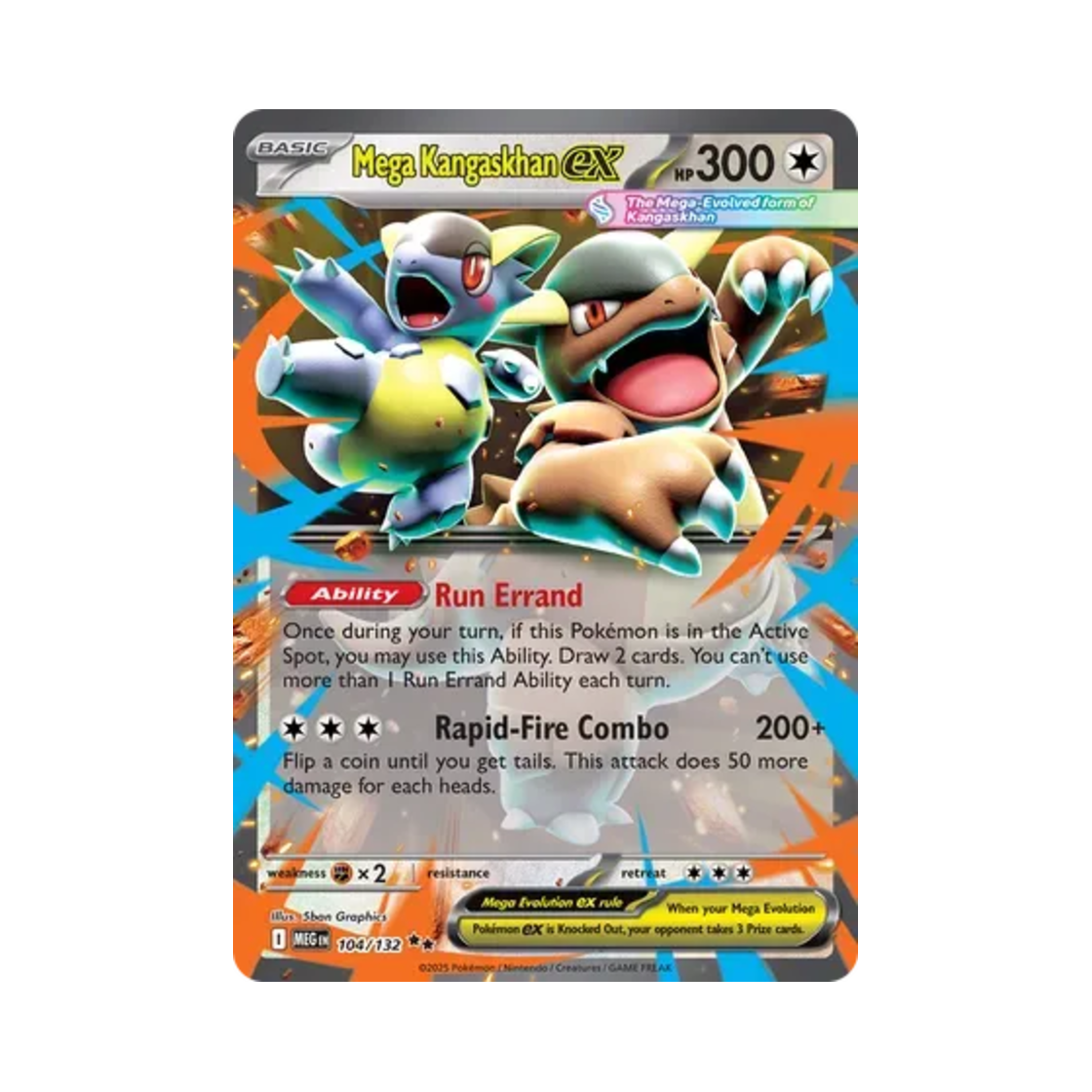 포켓몬 TCG 메가 캥카 ex DR 메가 에볼루션 (영문판)(Pokemon TCG Mega Kangaskhan ex DR Mega Evolution (English Ver.)) - 1