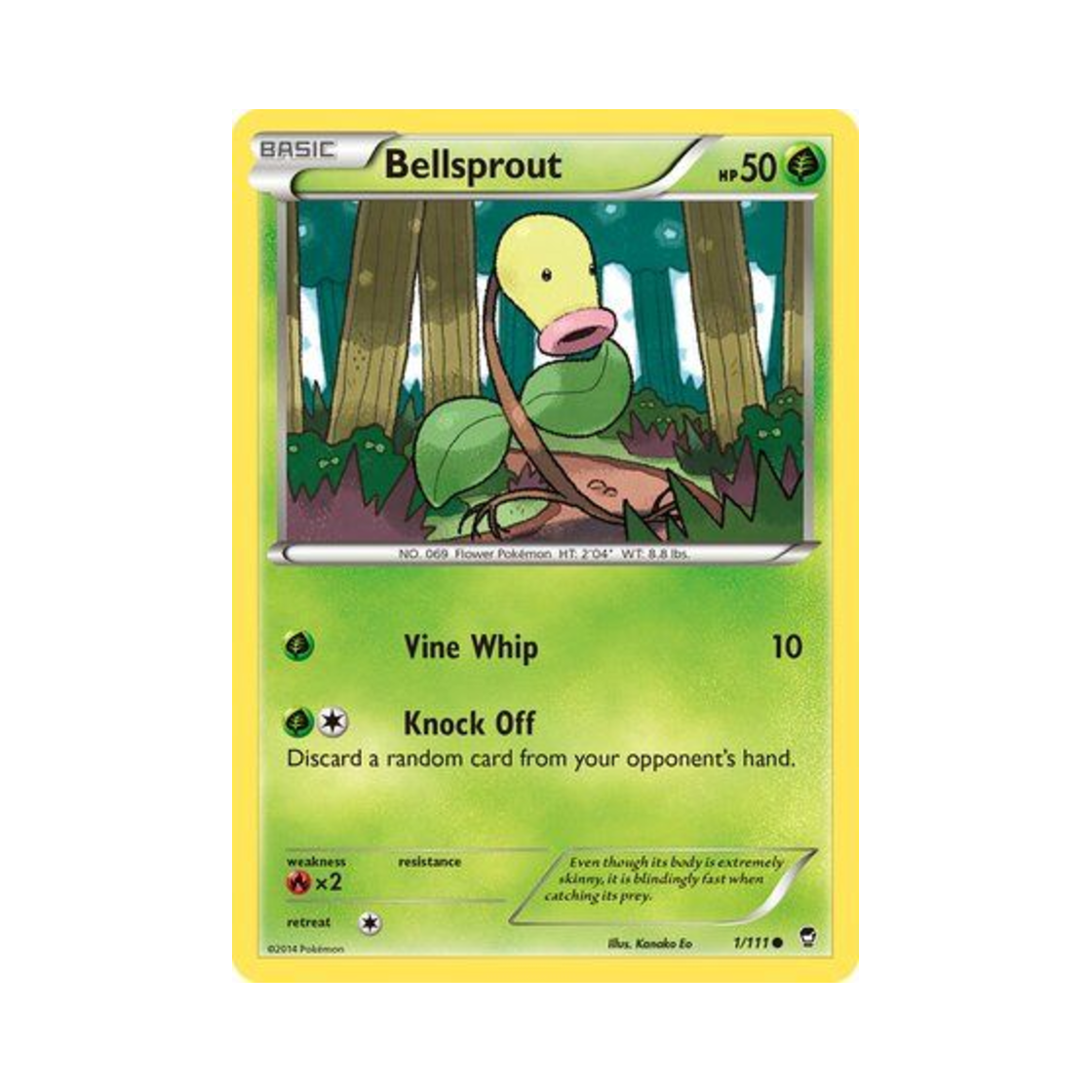 포켓몬 TCG 모다피 C 퓨리어스 피스트 (영문판)(Pokemon TCG Bellsprout C Furious Fists (English Ver.)) - 1