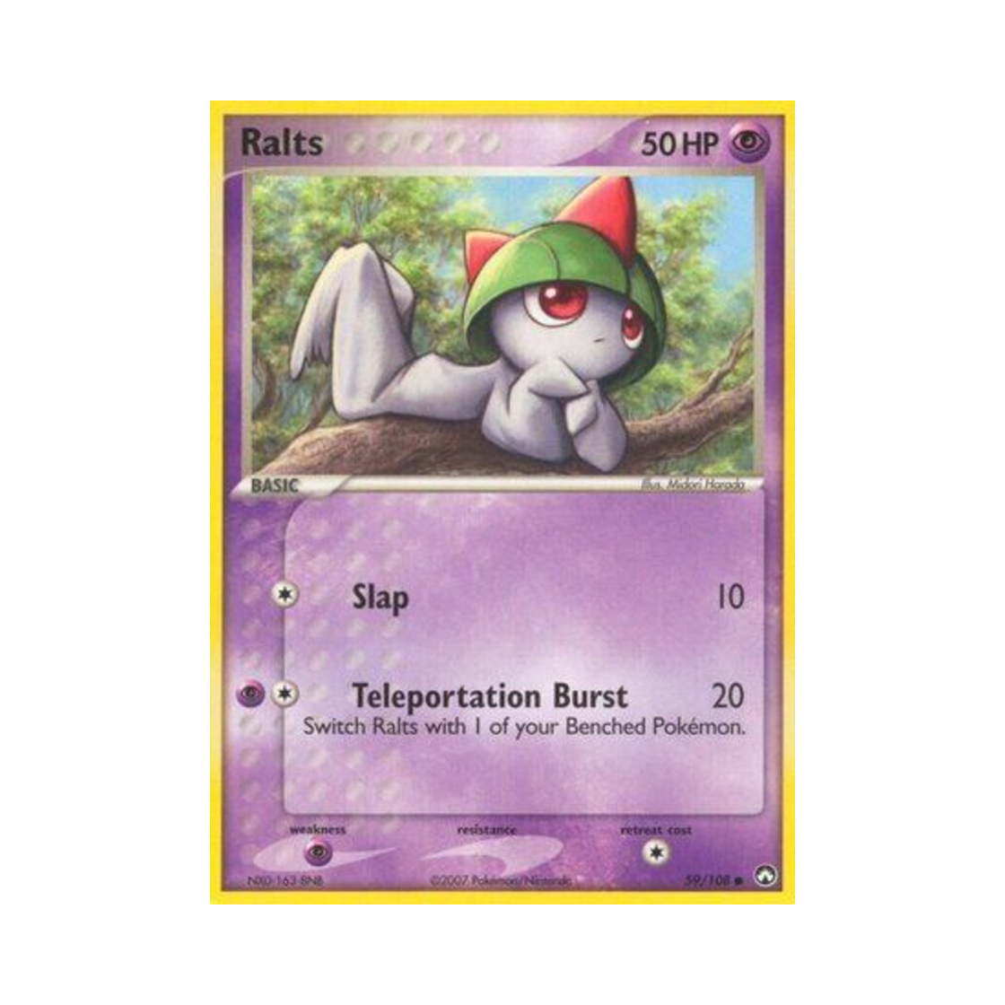 포켓몬 TCG 랄토스 C EX 파워 키퍼스(영문판)(Pokemon TCG Ralts C EX Power Keepers (English Ver.)) - 1