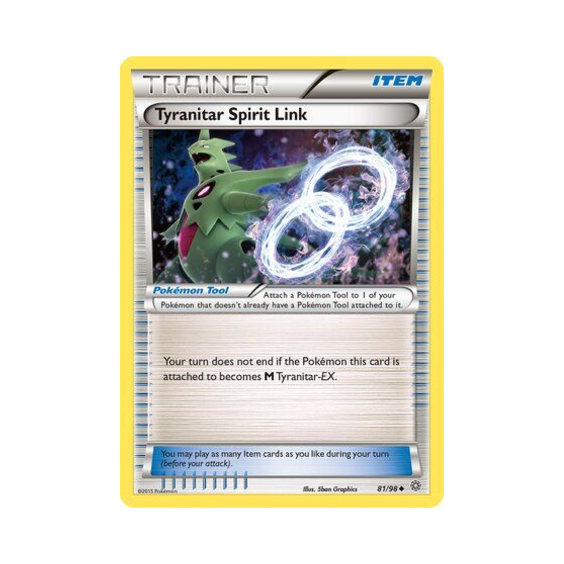 포켓몬 TCG 마기라스 소울링크 U 에인션트 오리진스 (영문판)(Pokemon TCG Tyranitar Spirit Link U Ancient Origins (English Ver.)) - 1