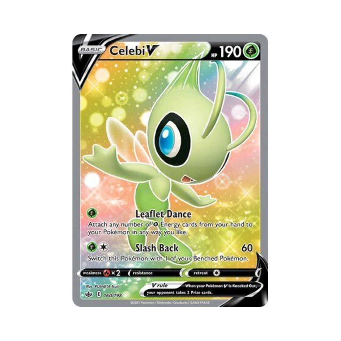 포켓몬 TCG 세레비 V RU 칠링 레인 (영문판)(Pokemon TCG Celebi V RU Chilling Reign (English Ver.)) - 1