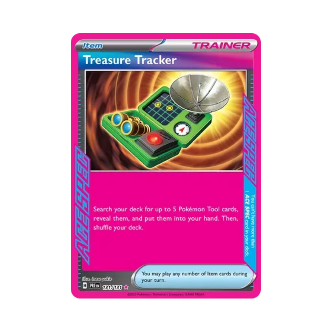 포켓몬 TCG 트레져 가젯 ASR 프리즈매틱 에볼루션즈 (영문판)(Pokemon TCG Treasure Tracker ASR Prismatic Evolutions (English Ver.)) - 1