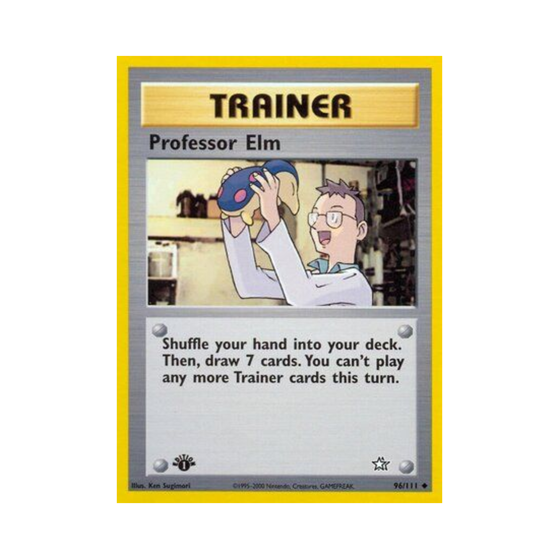 포켓몬 TCG 공박스 U 네오 제네시스 (영문판)(Pokemon TCG Professor Elm U Neo Genesis (English Ver.)) - 1
