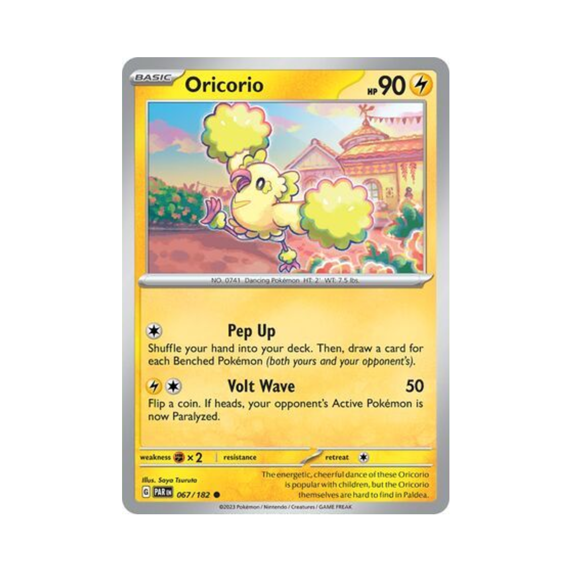 포켓몬 TCG 춤추새 C 파라독스 리프트 (영문판)(Pokemon TCG Oricorio C Paradox Rift (English Ver.)) - 1