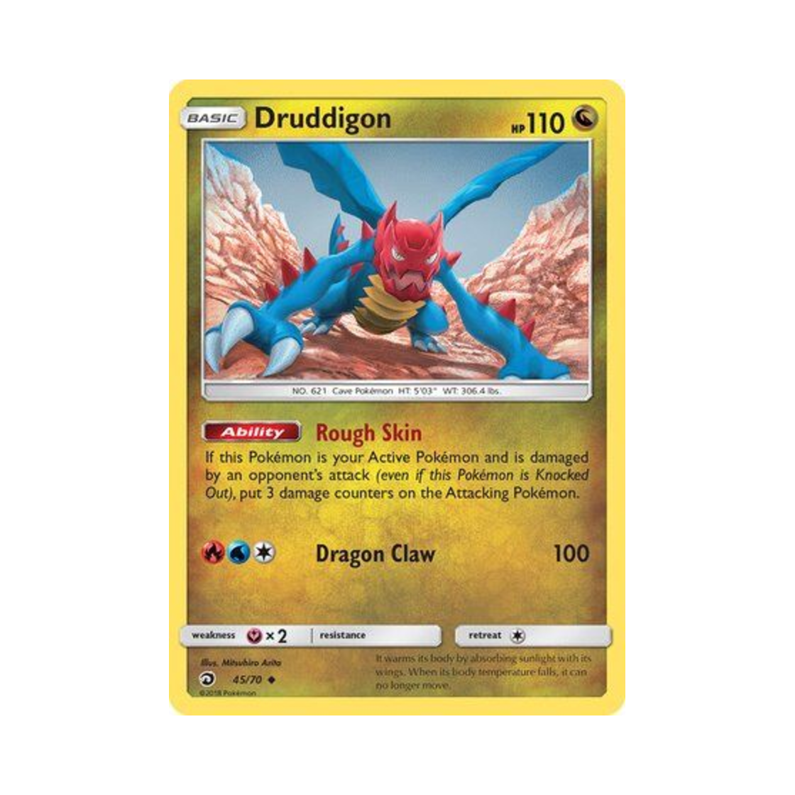 포켓몬 TCG 크리만 U 드래곤 마제스티 (영문판)(Pokemon TCG Druddigon U Dragon Majesty (English Ver.)) - 1