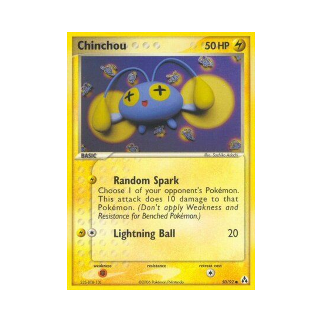 포켓몬 TCG 초라기 C EX 레전드 메이커 (영문판)(Pokemon TCG Chinchou C EX Legend Maker (English Ver.)) - 1