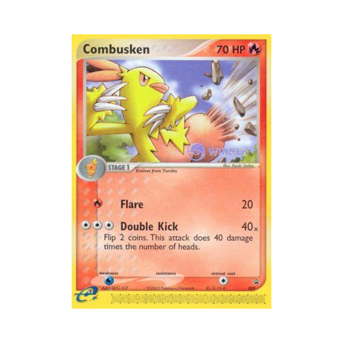 포켓몬 TCG 영치코 P 닌텐도 프로모카드 (영문판)(Pokemon TCG Combusken P Nintendo Promos (English Ver.)) - 1