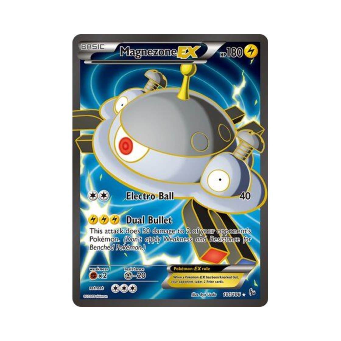 포켓몬 TCG 자포코일 EX RU 플래시파이어 (영문판)(Pokemon TCG Magnezone EX RU Flashfire (English Ver.)) - 1