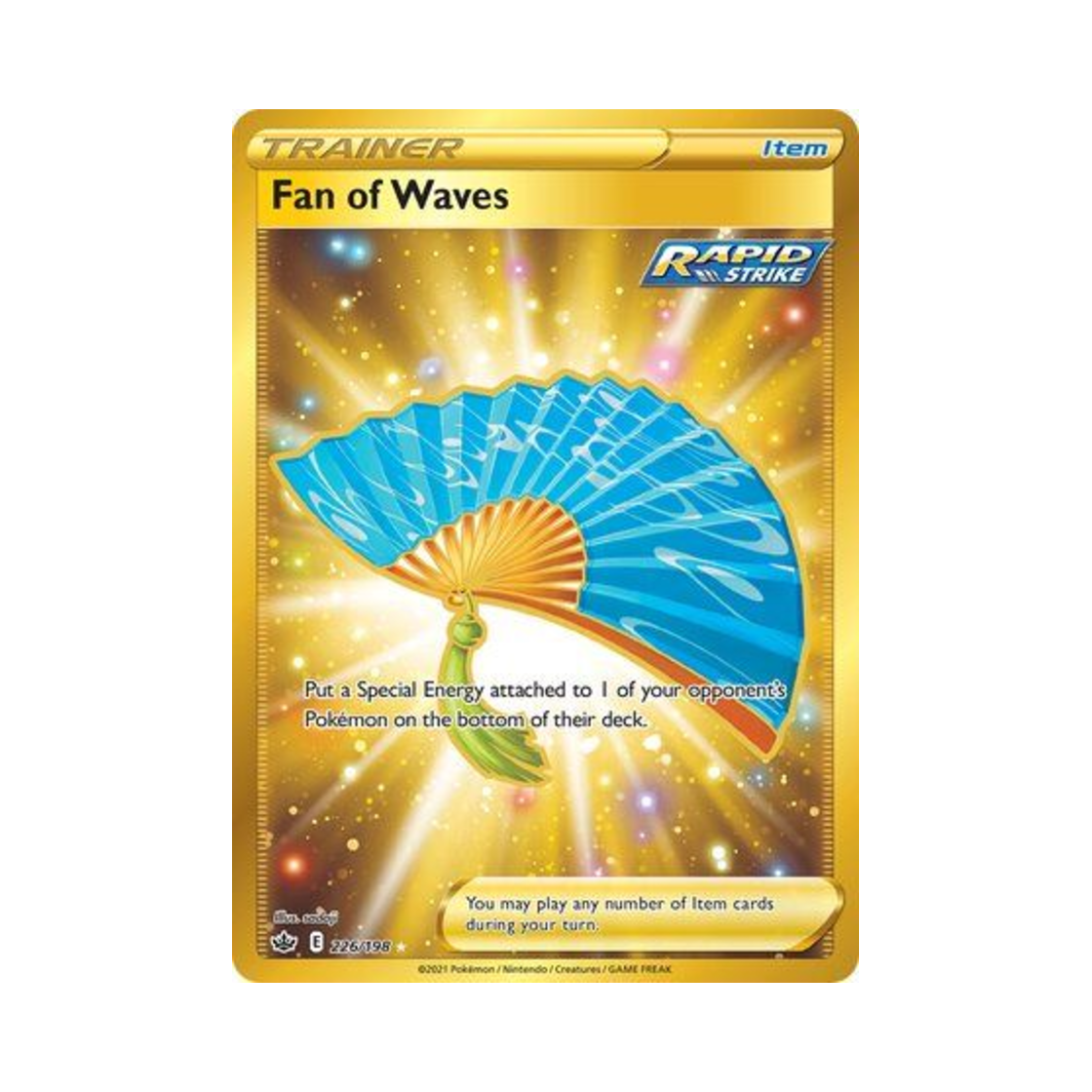 포켓몬 TCG 너울의 부채 RS 칠링 레인 (영문판)(Pokemon TCG Fan of Waves RS Chilling Reign (English Ver.)) - 1