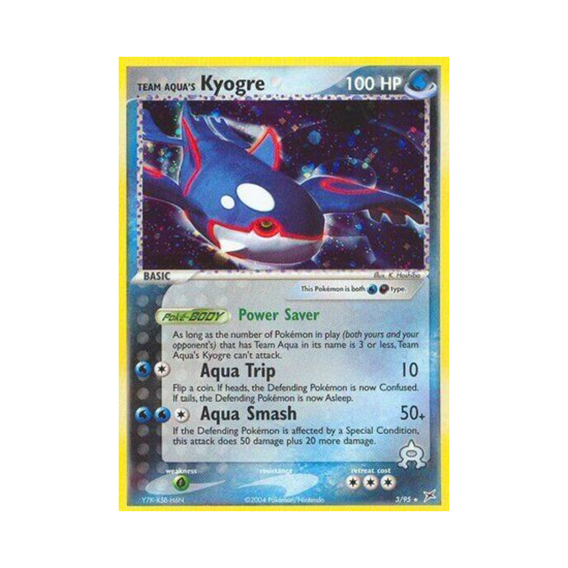 포켓몬 TCG 아쿠아단의 가이오가 RH EX 마그마단 vs 아쿠아단 (영문판)(Pokemon TCG Team Aqua's Kyogre RH EX Team Magma vs Team Aqua (English Ver.)) - 1