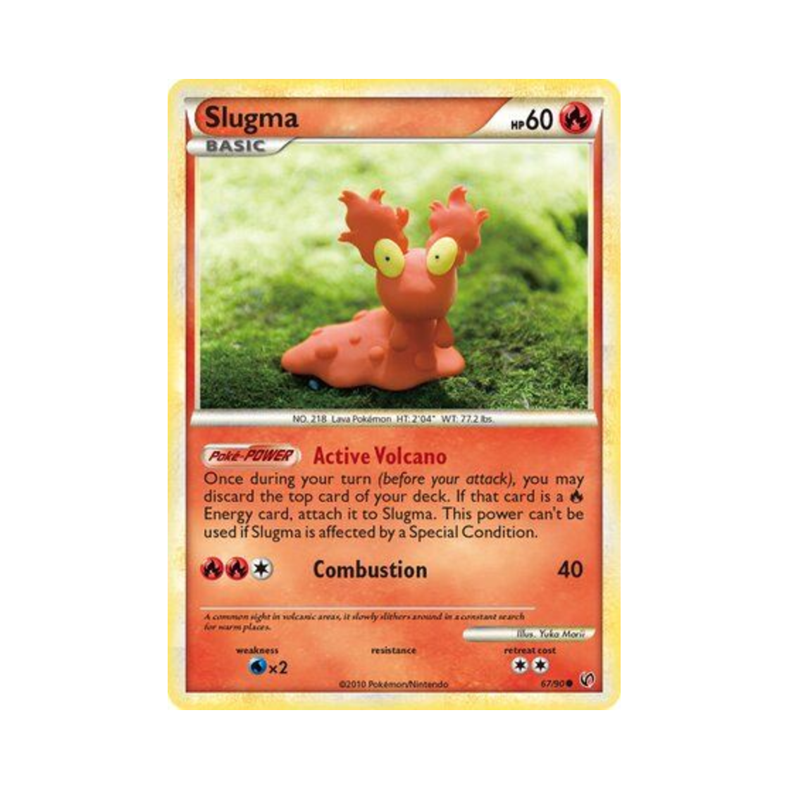 포켓몬 TCG 마그마그 C 언던티드 (영문판)(Pokemon TCG Slugma C Undaunted (English Ver.)) - 1