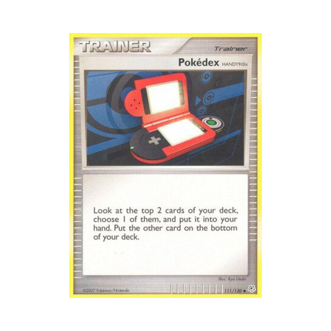 포켓몬 TCG 포켓몬도감 U 다이아몬드 & 펄 (영문판)(Pokemon TCG Pokedex HANDY910is U Diamond & Pearl (English Ver.)) - 1