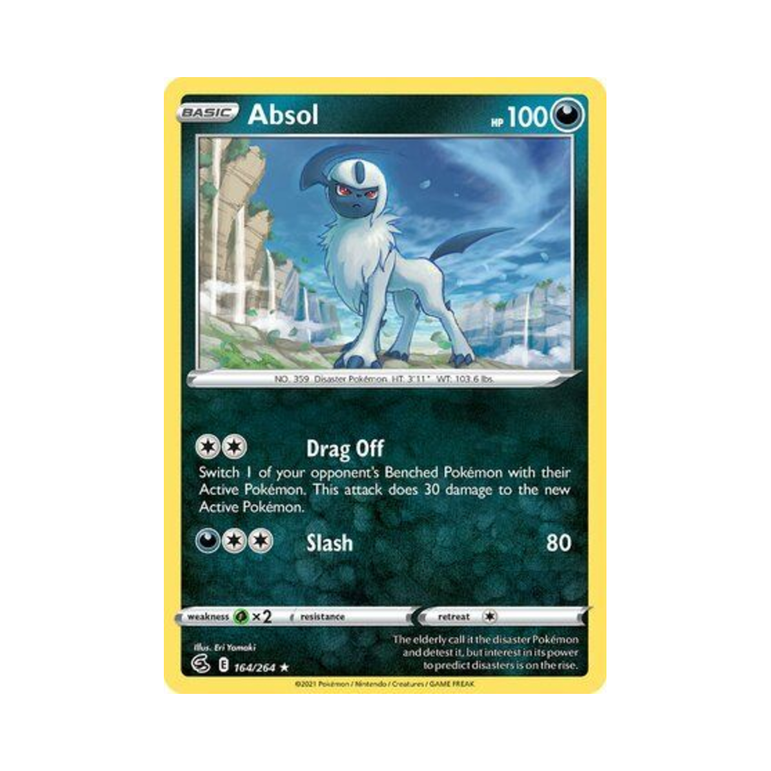 포켓몬 TCG 앱솔 R 퓨전 스트라이크 (영문판)(Pokemon TCG Absol R Fusion Strike (English Ver.)) - 1