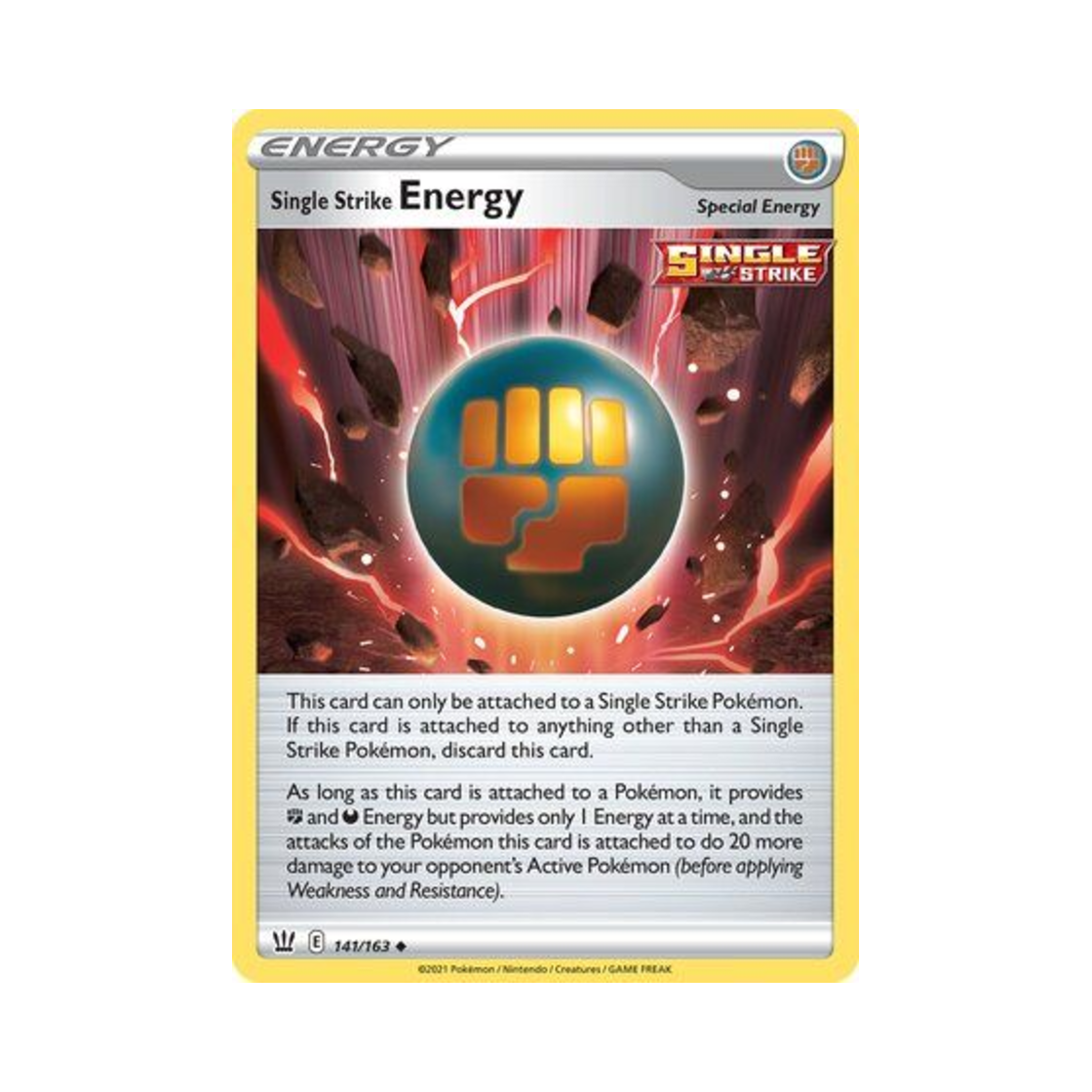 포켓몬 TCG 일격 에너지 U 배틀 스타일즈 (영문판)(Pokemon TCG Single Strike Energy U Battle Styles (English Ver.)) - 1