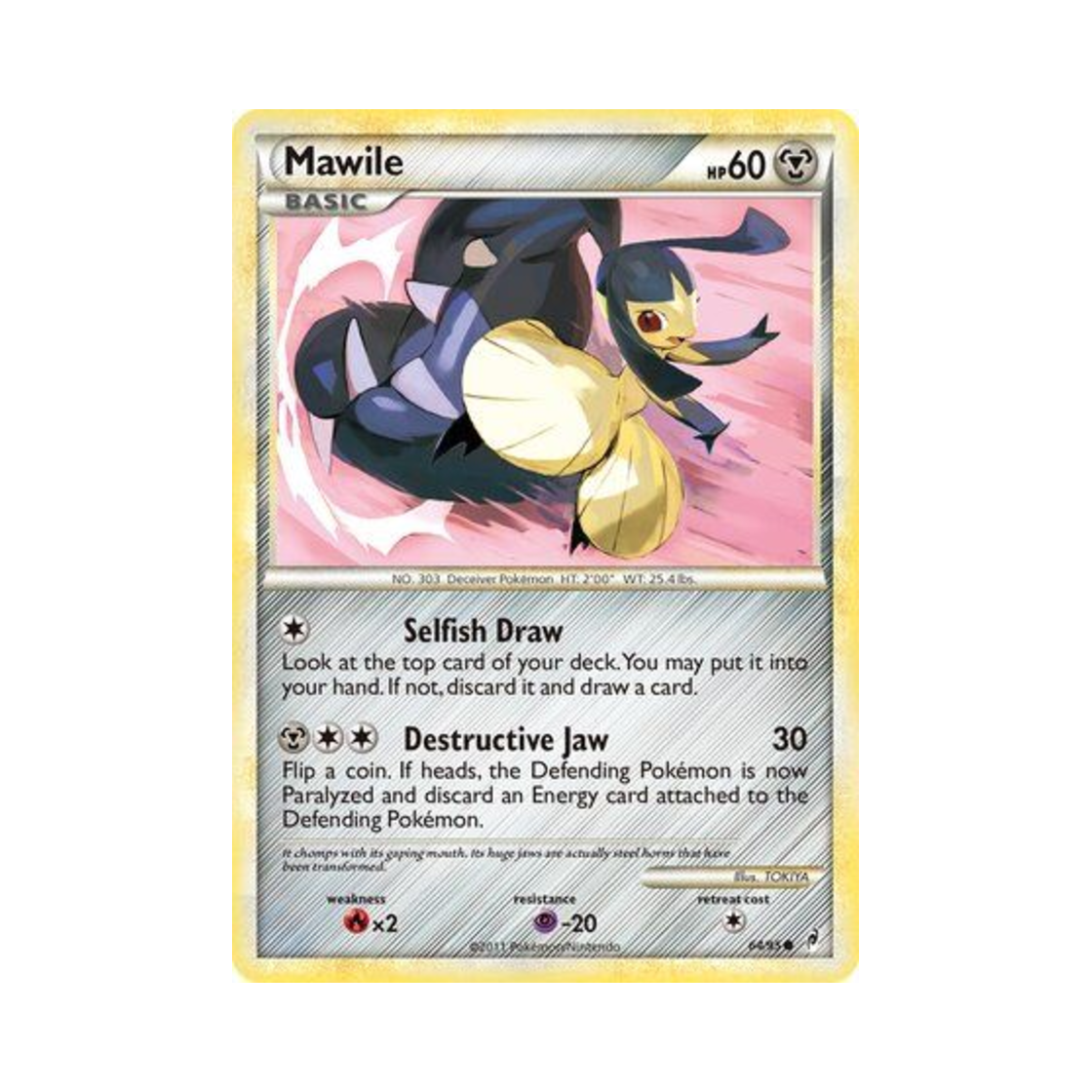 포켓몬 TCG 입치트 C 콜 오브 레전즈 (영문판)(Pokemon TCG Mawile C Call of Legends (English Ver.)) - 1