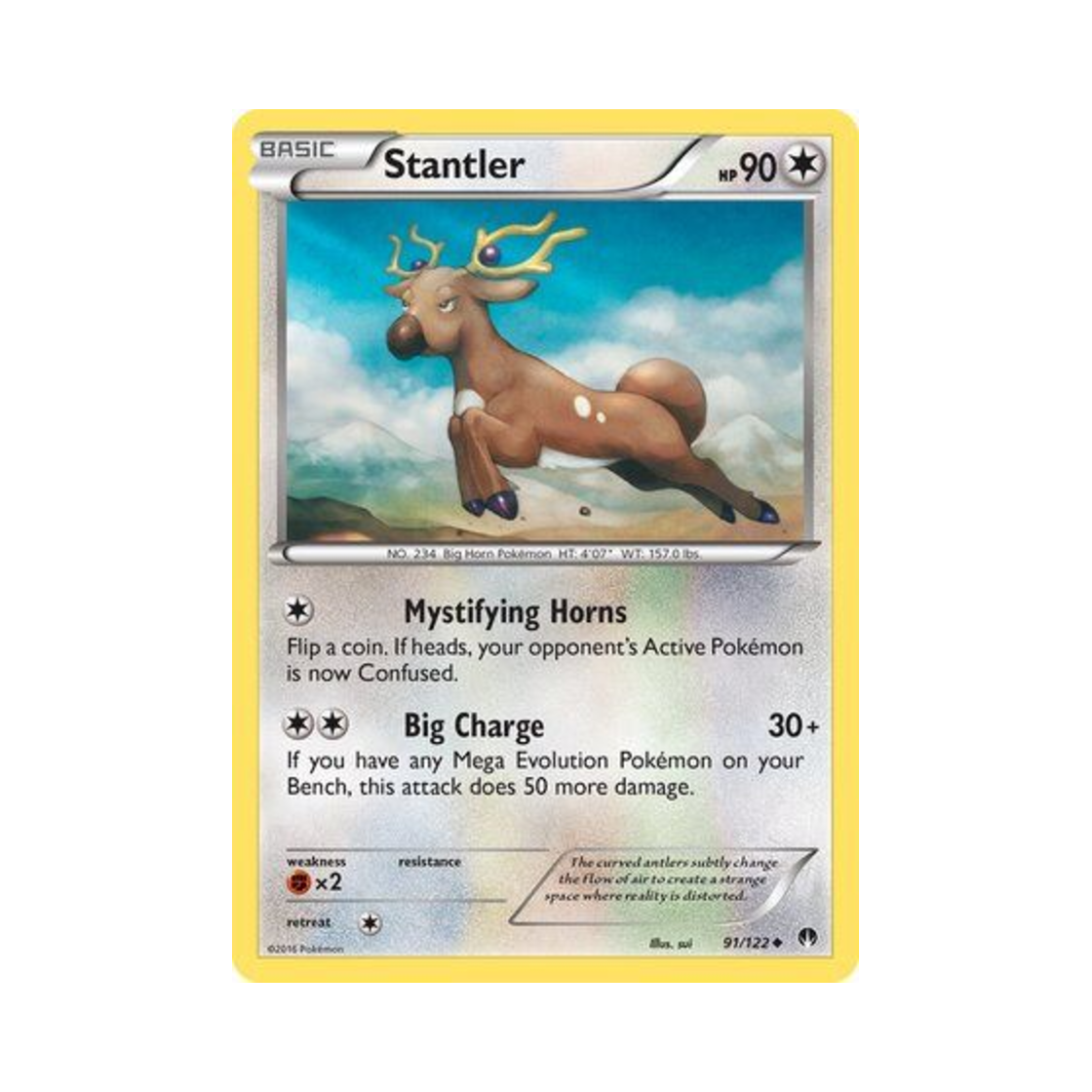 포켓몬 TCG 노라키 U 브레이크포인트 (영문판)(Pokemon TCG Stantler U BREAKpoint (English Ver.)) - 1