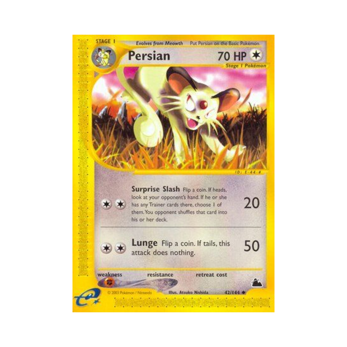 포켓몬 TCG 페르시온 U 스카이리지 (영문판)(Pokemon TCG Persian U Skyridge (English Ver.)) - 1