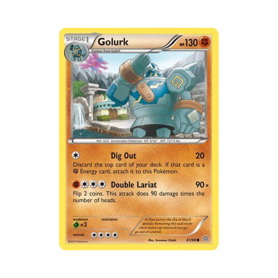 포켓몬 TCG 골루그 C 에인션트 오리진스 (영문판)(Pokemon TCG Golurk C Ancient Origins (English Ver.)) - 1