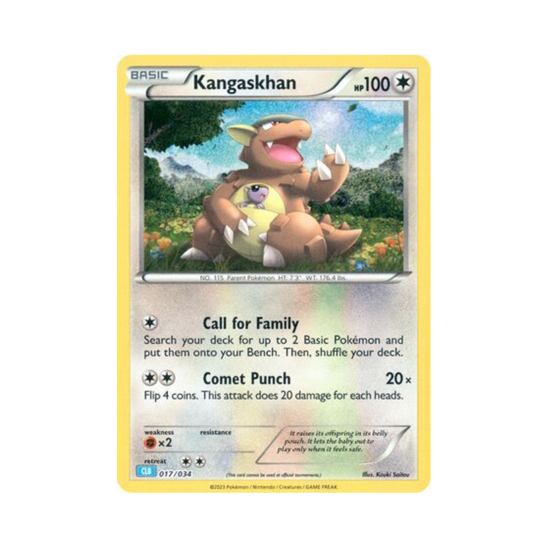 포켓몬 TCG 캥카 포켓몬 TCG 클래식 (영문판)(Pokemon TCG Kangaskhan Pokemon TCG Classic (English Ver.)) - 1