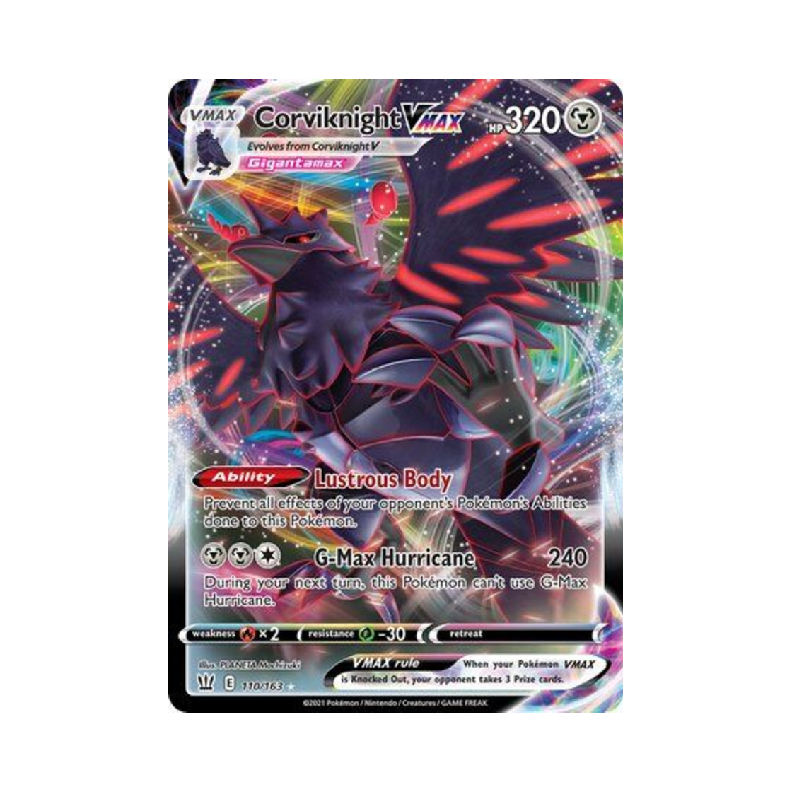 포켓몬 TCG 아머까오 VMAX HRV 배틀 스타일즈 (영문판)(Pokemon TCG Corviknight VMAX HRV Battle Styles (English Ver.)) - 1